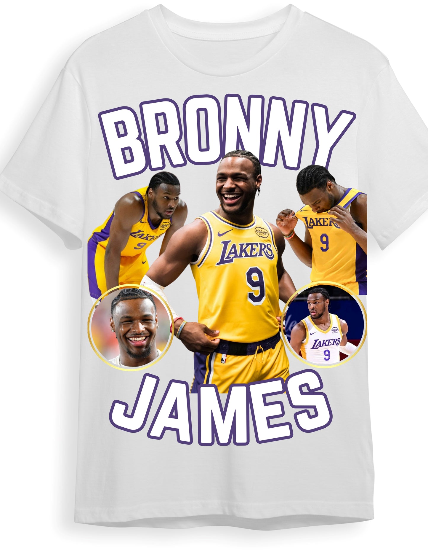 Bronny James Graphic T Shirt