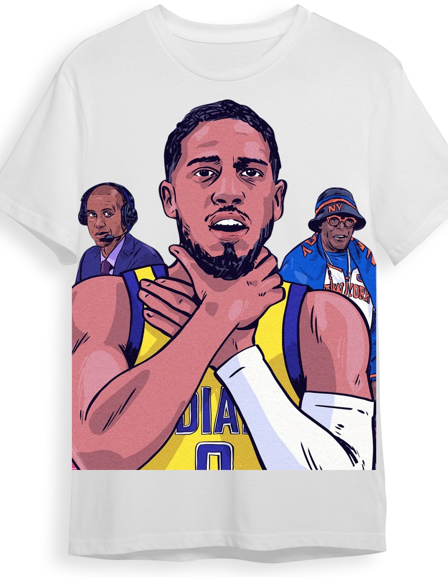 Tyrese Haliburton "I Run NY" Graphic T-Shirt