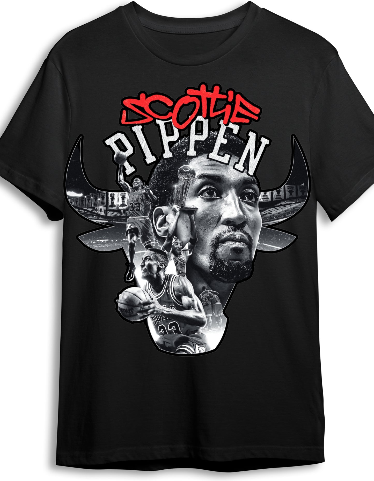 Scottie Pippen Graphic T Shirt