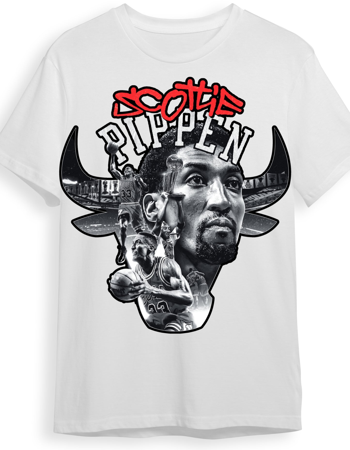 Scottie Pippen Graphic T Shirt