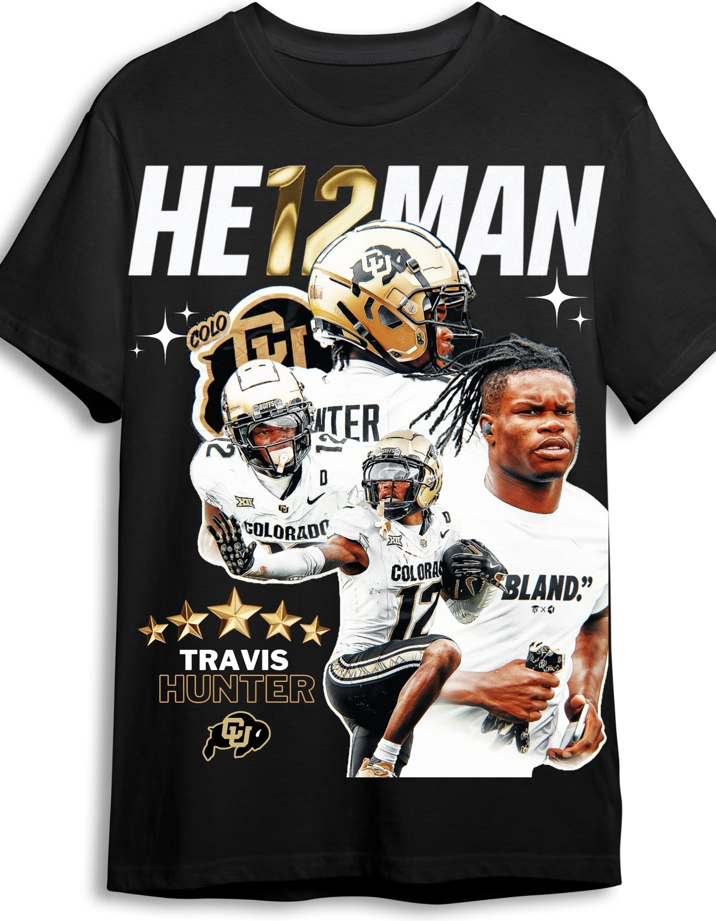 Travis Hunter Graphic T Shirt