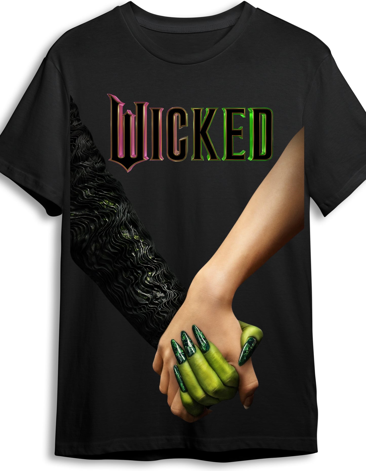 Wicked 2024 "Hands" Movie Graphic T Shirt