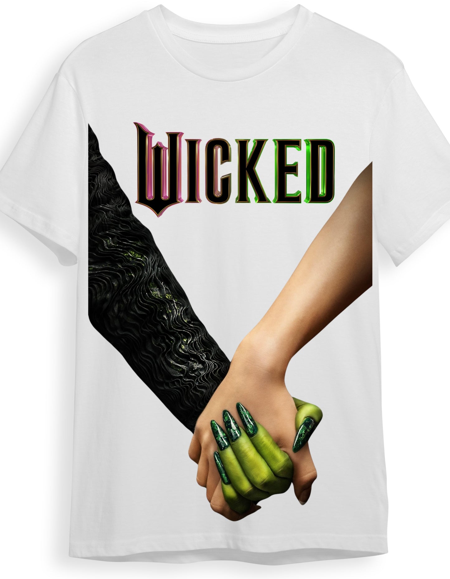 Wicked 2024 "Hands" Movie Graphic T Shirt