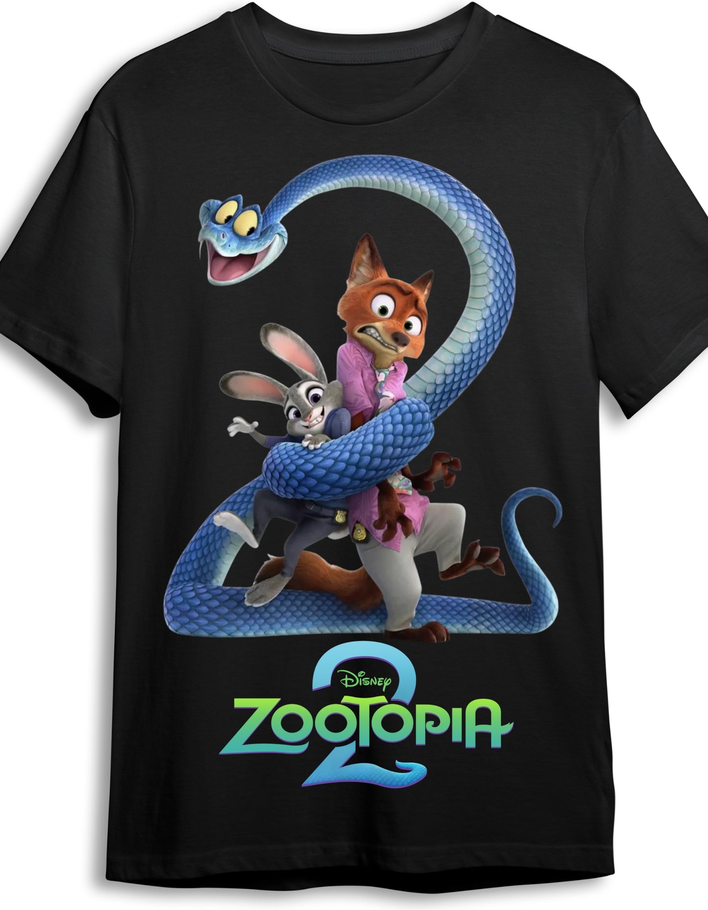 Zootopia 2 Movie Graphic T-Shirt