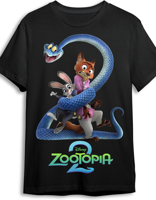 Zootopia 2 Movie Graphic T-Shirt