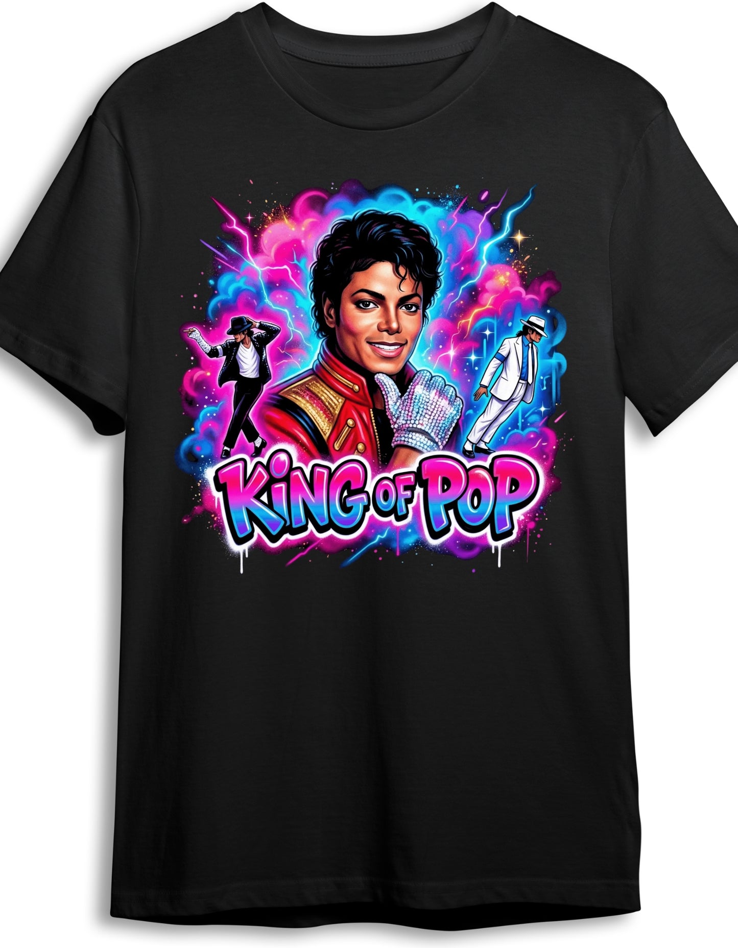 Michael Jackson Movie 'King of PoP' Graphic T-Shirt