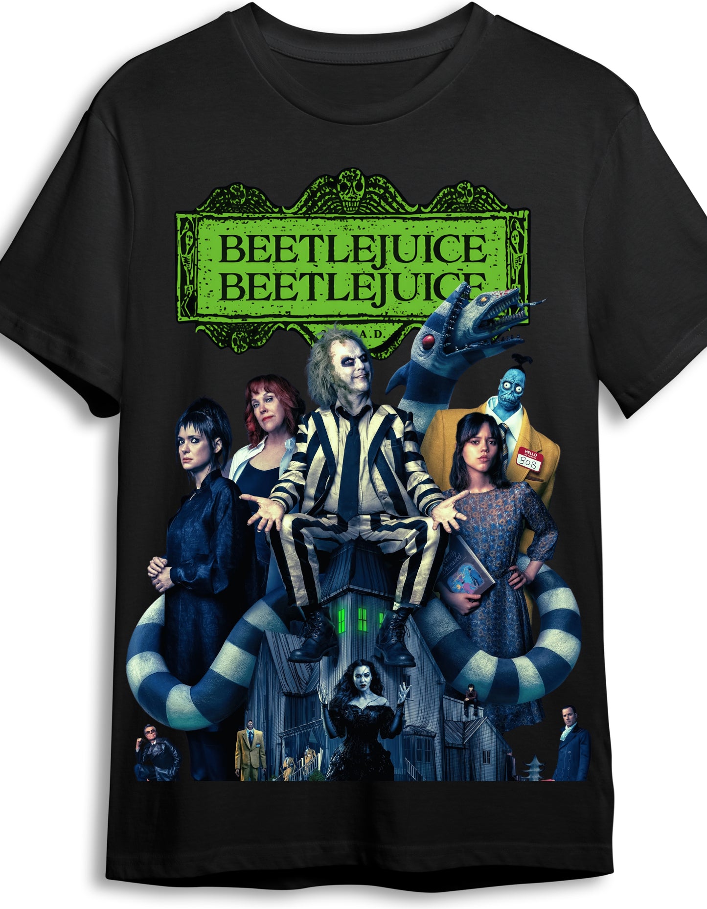 BEETLEJUICE BEETLEJUICE 2024 Movie Graphic T Shirt