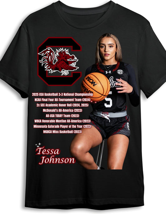 TESSA JOHNSON South Carolina Graphic T-Shirt