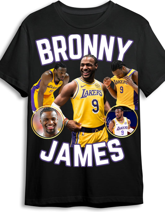 Bronny James Graphic T Shirt