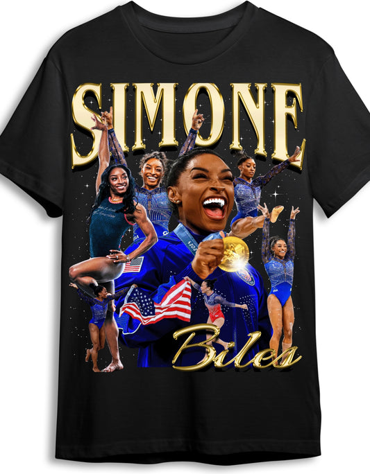 Simone Biles Graphic T Shirt