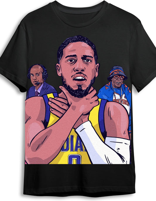 Tyrese Haliburton "I Run NY" Graphic T-Shirt