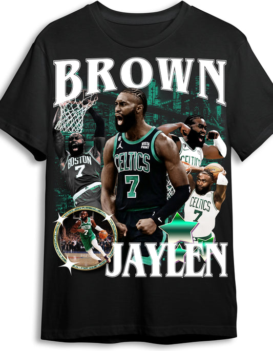 Boston Celtics Jaylen Brown Graphic T Shirt