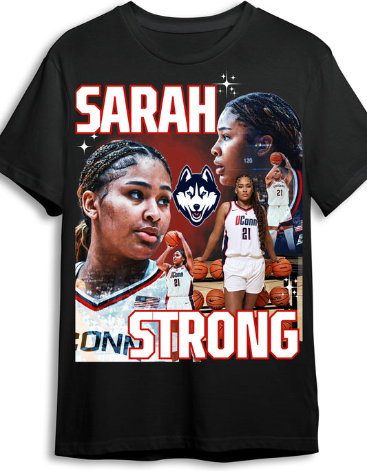 SARAH STRONG UCONN Graphic T-Shirt