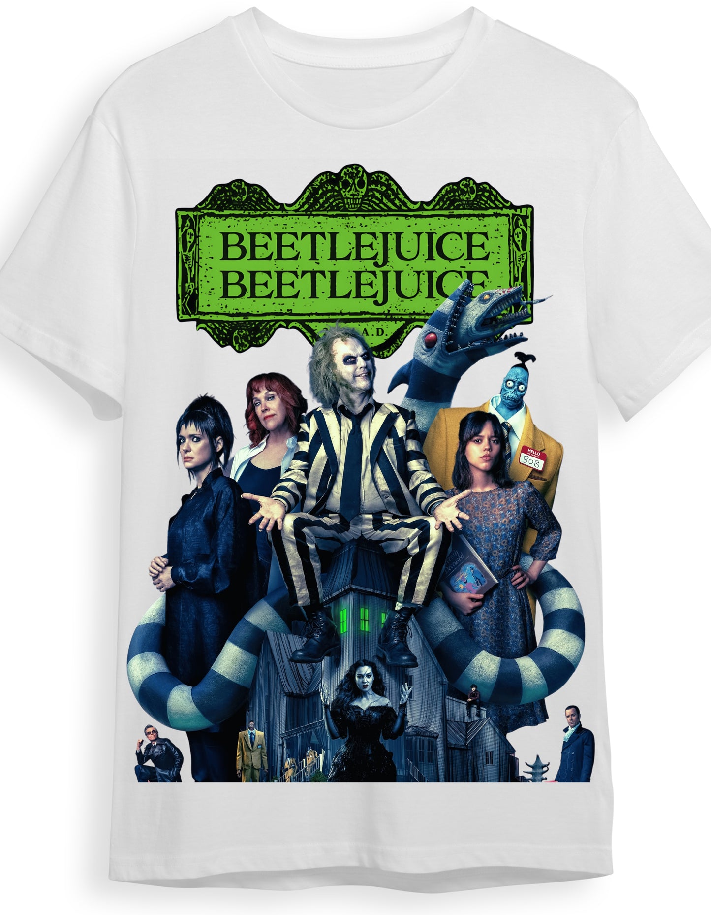 BEETLEJUICE BEETLEJUICE 2024 Movie Graphic T Shirt